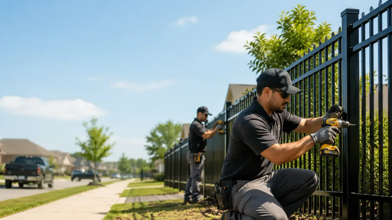 Metal Fence Installation in Laurel Hill, FL